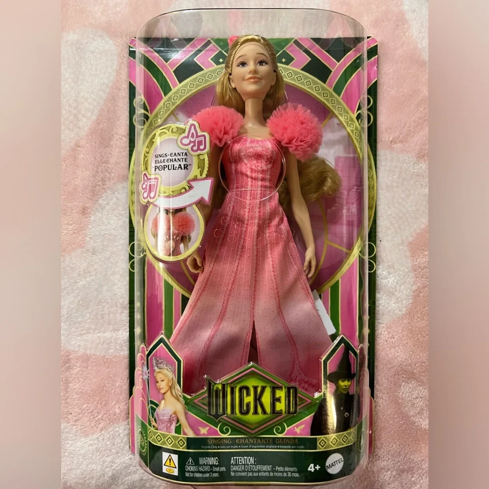 🏆 COLLECTIBLE Mattel Wicked Movie Singing Glinda Fashion Doll - URL MISP… - Picture 1 of 3